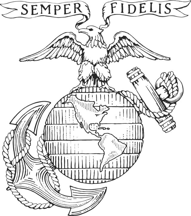 Old Corps USMC Logo download