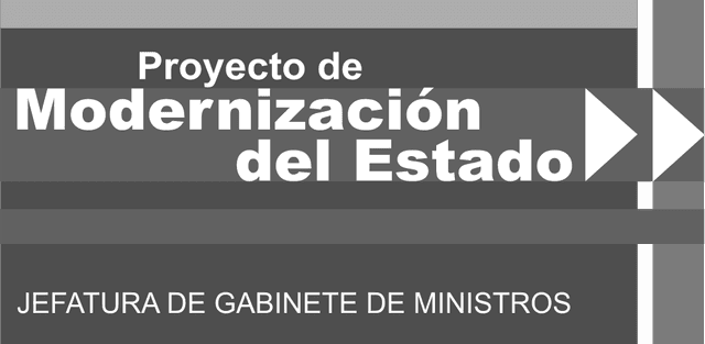 Proyecto Modernizacion del Estado Logo download