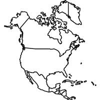 USA CANADA MEXICO MAP Logo download