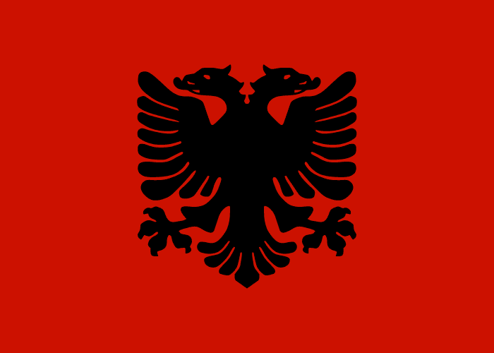 Albania flag Logo download