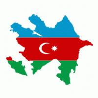 azerbaijan map Logo download