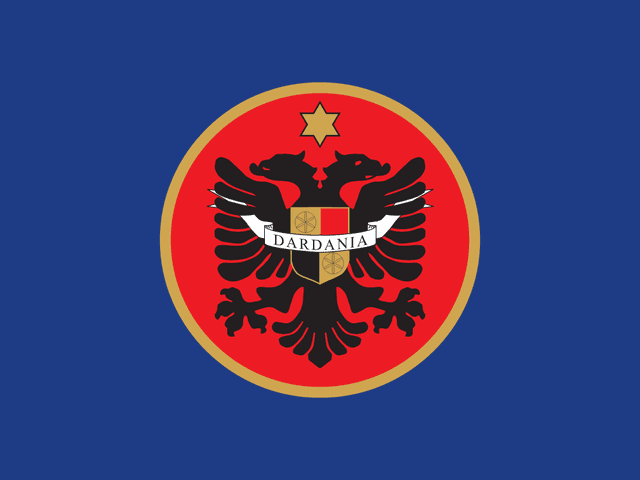 Flag of Dardania Logo download