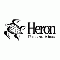 Heron The coral island Logo download