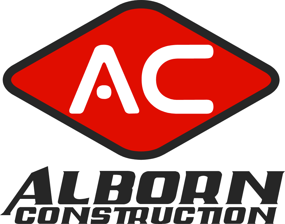 Alborn Construction - Red Logo download