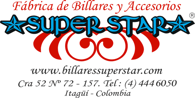 Billares Super Star Logo download
