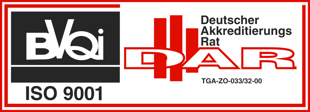 BVQI ISO 9001 DAR Logo download