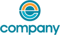 Circular Letter E Logo Template download