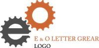 O E Letter Gear Factory Logo Template download