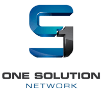 One Solution Network Logo Template download