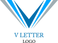 V Letter Inspiration Logo Template download