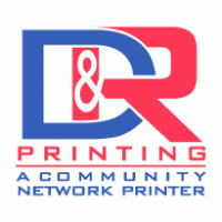 D and R Printing Logo download