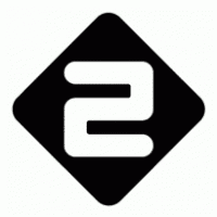 Nederland 2 black&white Logo download