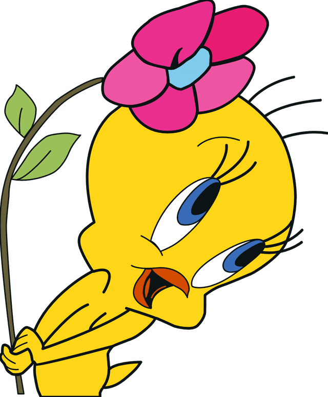 Tweety Flower Logo download