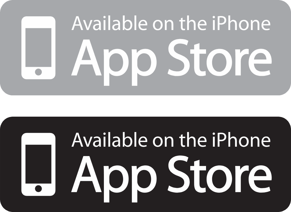 Available on the iPhone App Store Logo download