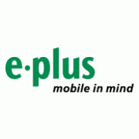 E-Plus mobile in mind Logo download