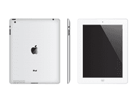 White iPad Logo download