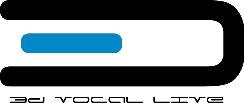 3D Vocal Live Logo download
