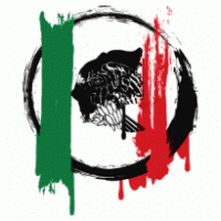 Bandera Mexicana Grunge Logo download