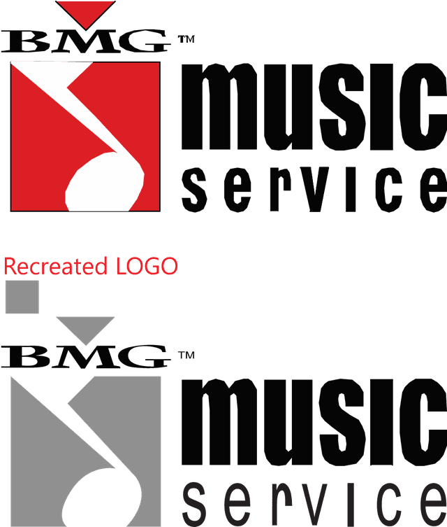 BMG music service Logo download