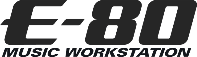 E-80 Music Workstation Logo download