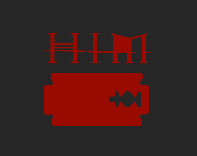 Heart Razorblade Logo download