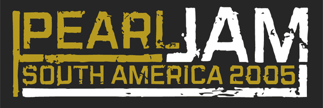 Pearl jam - Southamerica tour 2005 Logo download