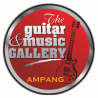 The Guitar & Music Gallery Logo download