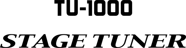 TU-1000 Stage Tuner Logo download