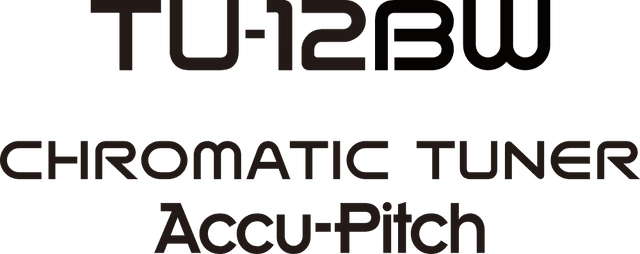 TU-12BW Chromatic Tuner Accu-Pitch Logo download