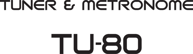 TU-80 Tuner & Metronome Logo download