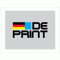 de-print Logo download