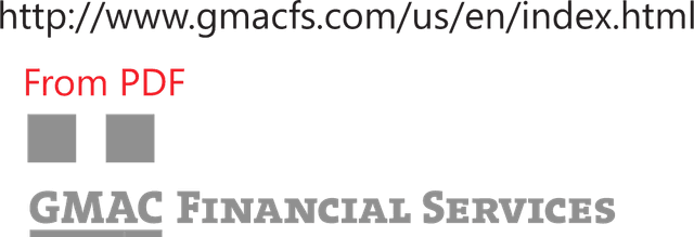 GMAC financial services Logo download