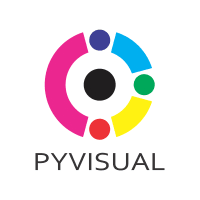 pyvisual Logo download
