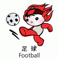 Beijing 2008 Mascota_futball Logo download