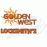 Golden west locksmiths Logo download
