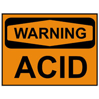 ACID WARNING SIGN Logo download