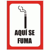 AQUI SE FUMA Logo download