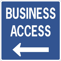 BUSINESS ACCESS SIGN Logo download