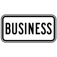BUSINESS TRAFFIC SIGN Logo download