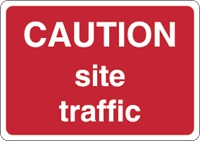 Caution site traffic Logo download