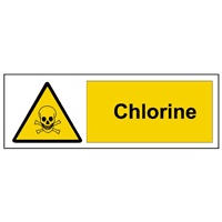 CHLORINE WARNING SIGN Logo download
