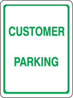 Customer parking Logo download