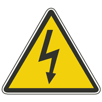 DANGER ELECTRICITY SIGN Logo download