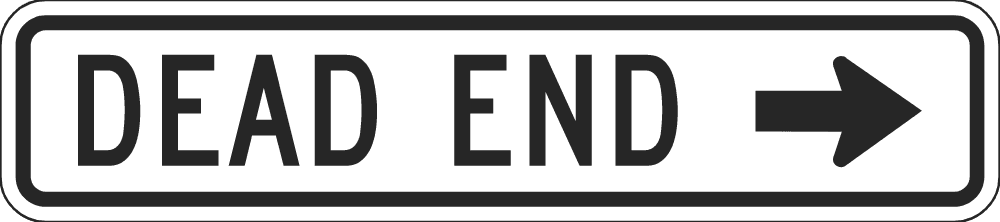 DEAD END SIGN Logo download