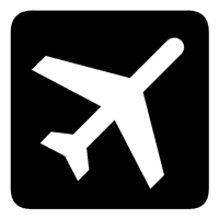 DEPARTURE FLIGHTS AIRPORT SIGN Logo download