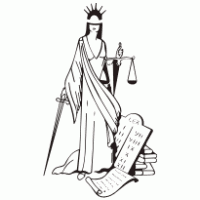 Deusa Themis Justice Logo download