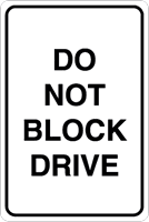 Do not block drive Logo download