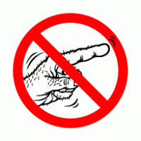 Don't Touch Sign Logo download