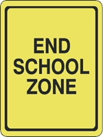 End school zone Logo download