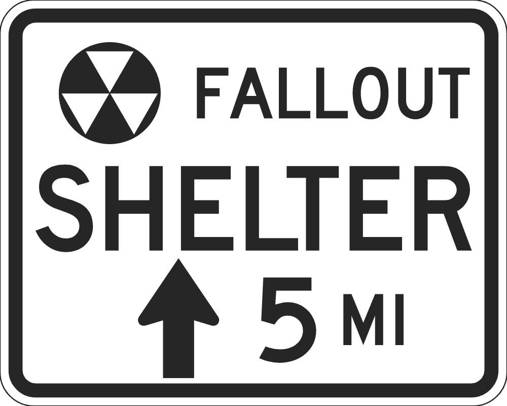 FALLOUT SHELTER SIGN Logo download